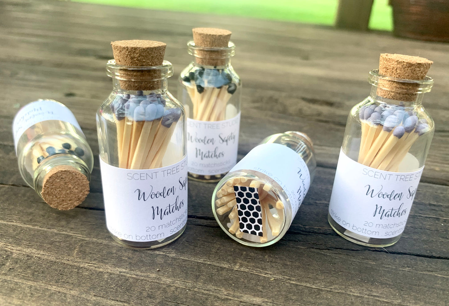 Wooden Safety Matches (20) - Scent Tree Studio