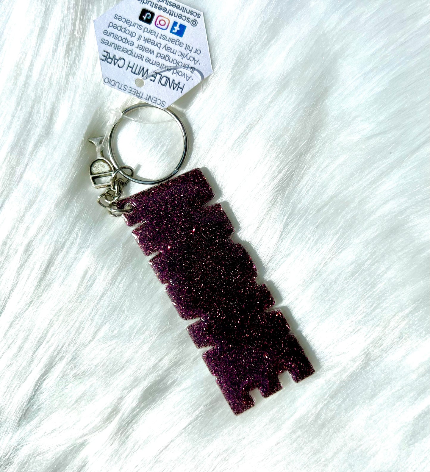 Wine Keychain - 3 Inch - Scent Tree Studio