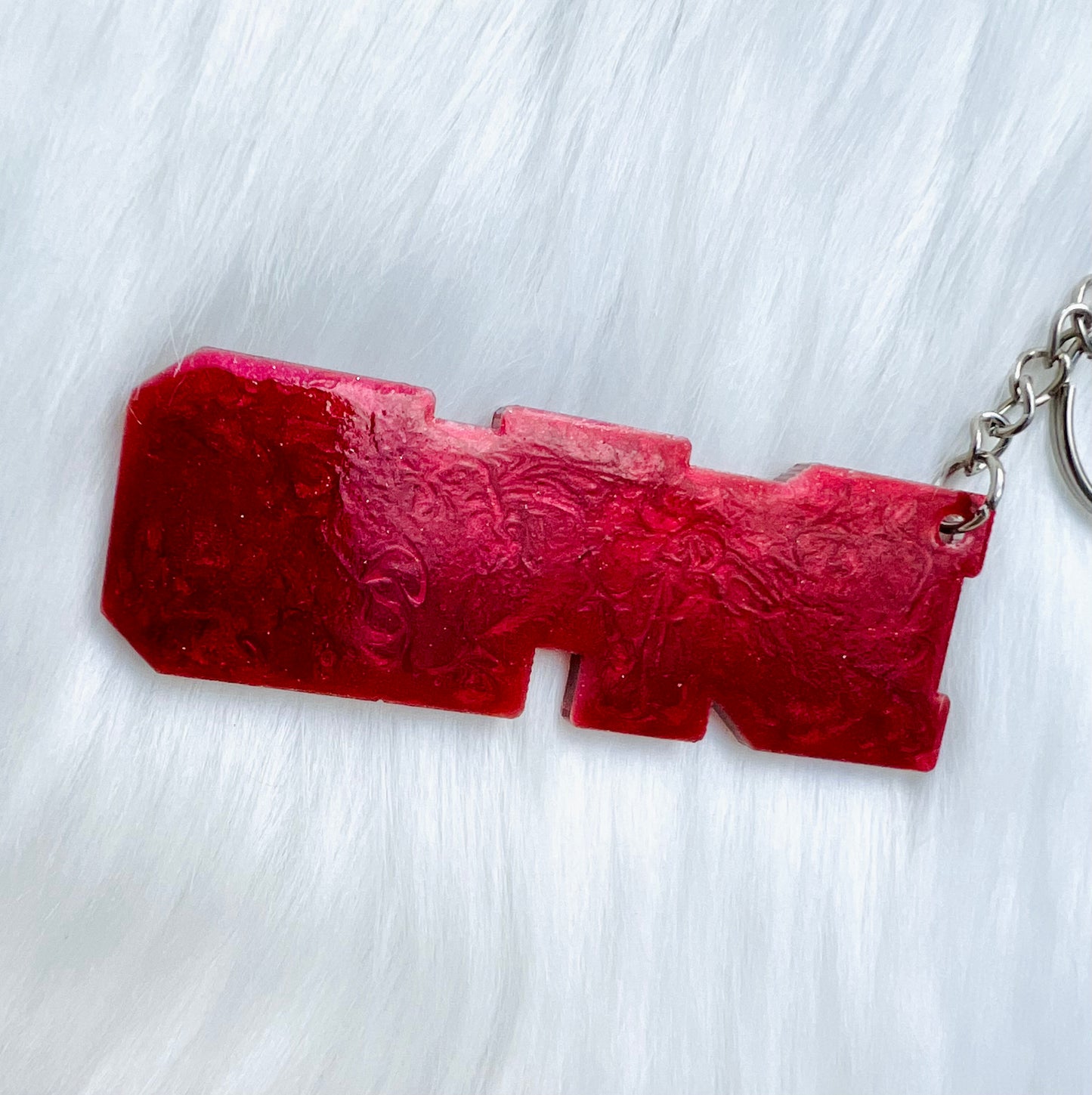 Dad Diamond Plate Keychain - 3 Inch Color Choice - Scent Tree Studio