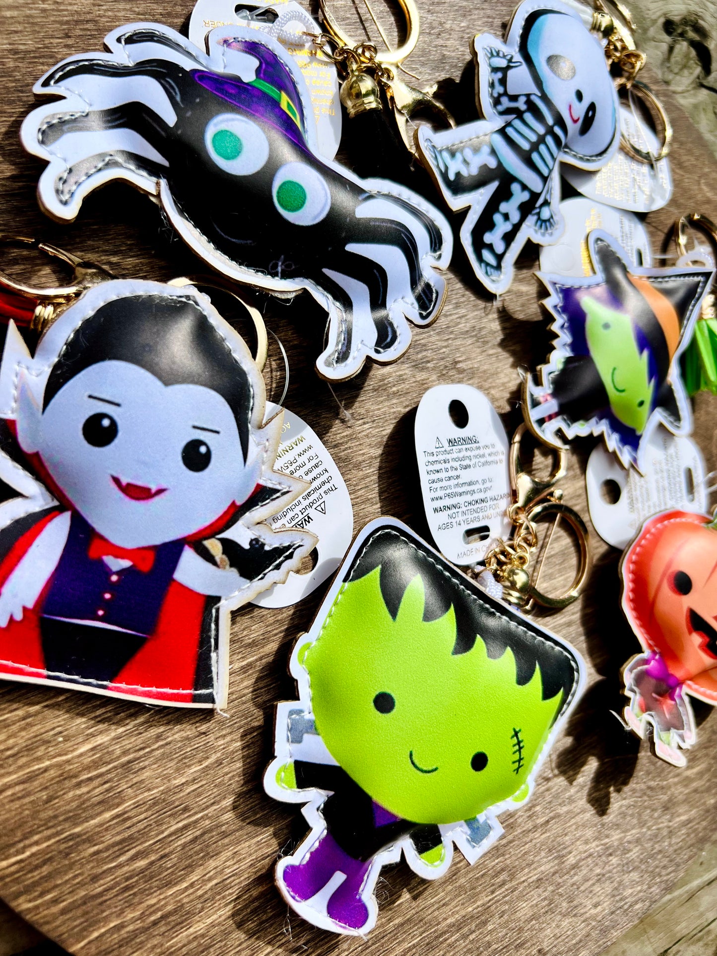 Halloween Character Keychains