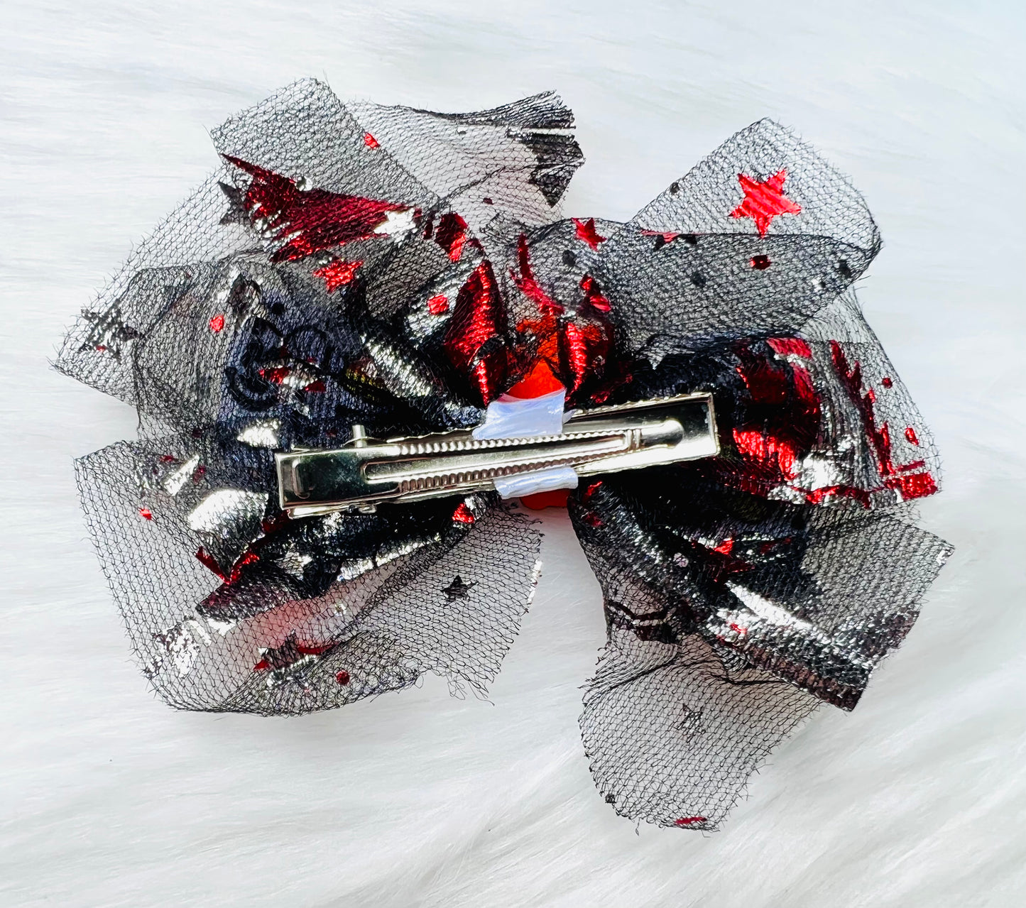 Pumpkin Mouse Mini Bow