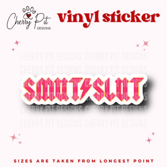 Smut Slut Band Vinyl Sticker