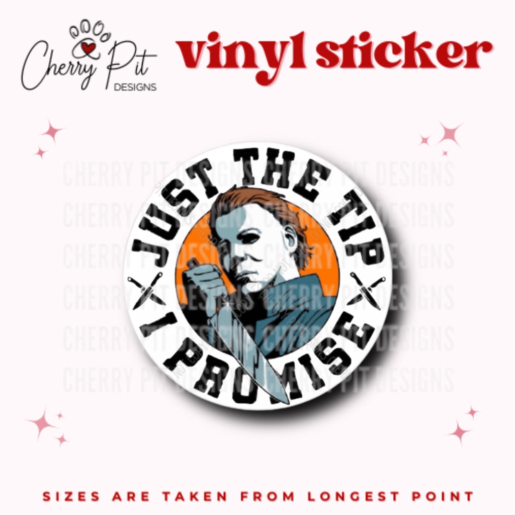 Michael Myers Halloween Vinyl Sticker - Cherry Pit Designs
