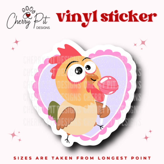 Funny Cock Sucker Vinyl Sticker
