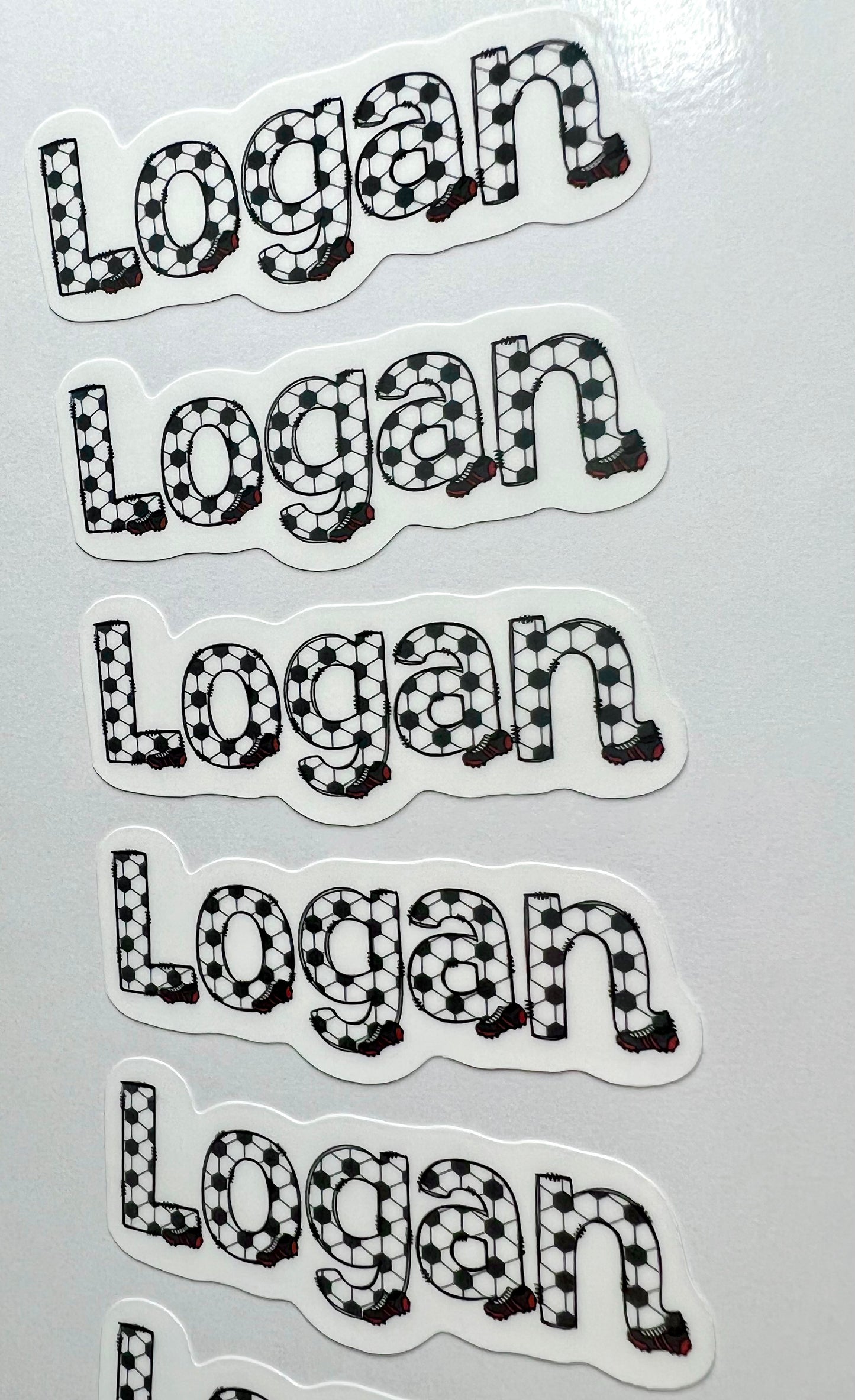 Personalized Name Vinyl Stickers SHEET