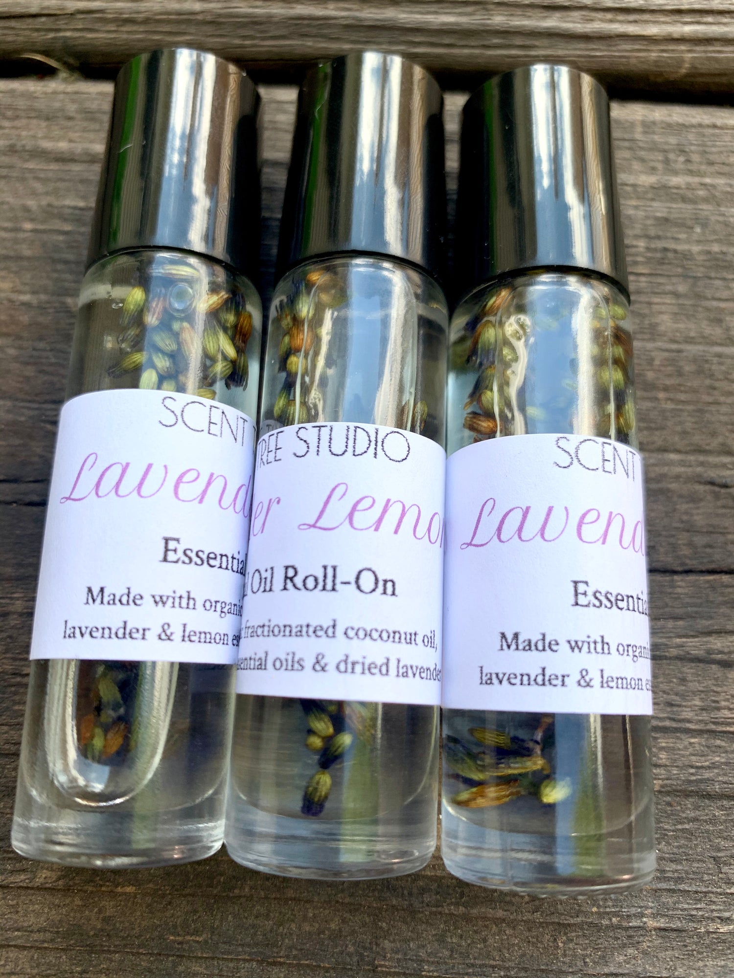 Lavender Lemon Essential Oil Roll-On - Scent Tree Studio