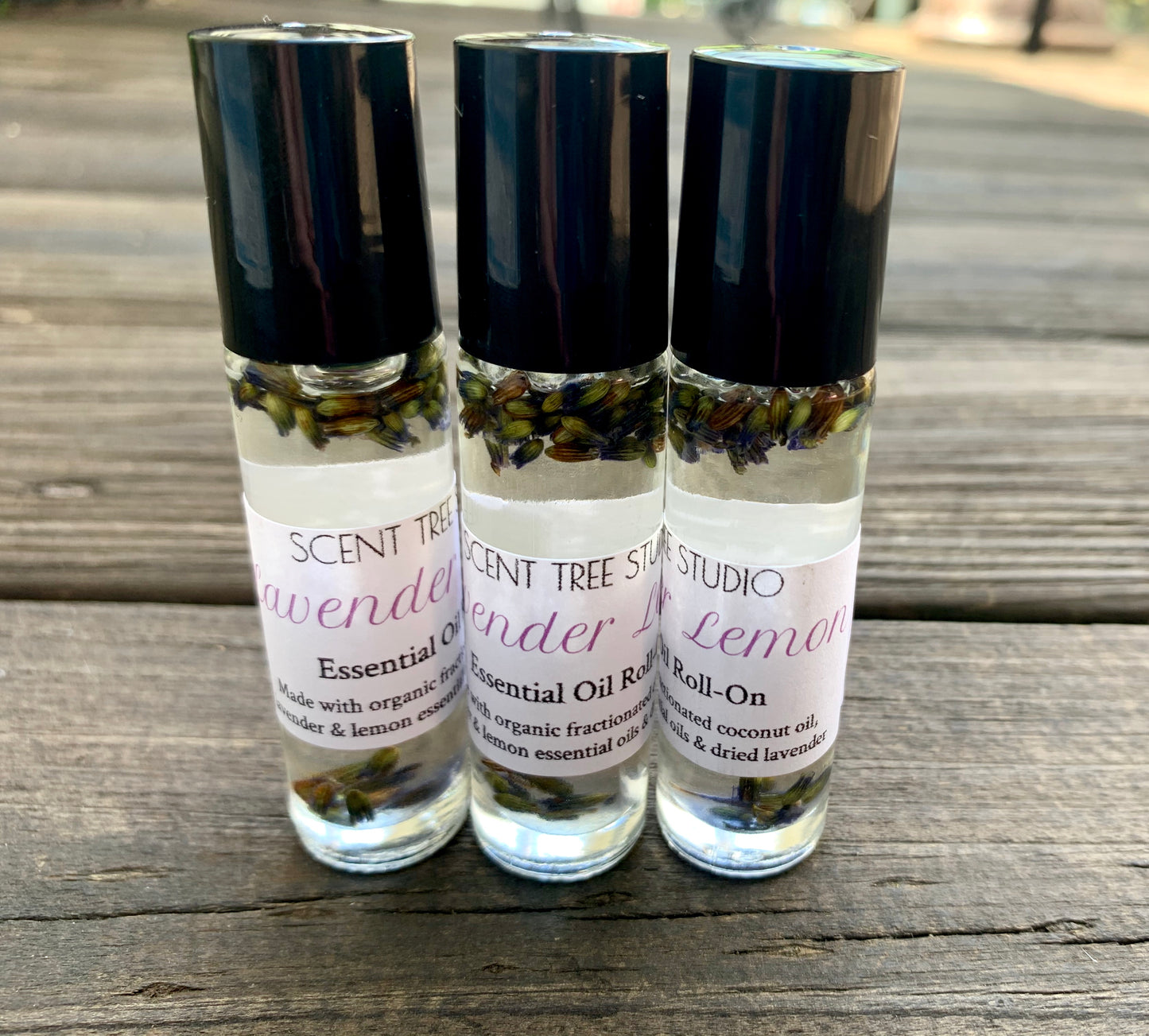 Lavender Lemon Essential Oil Roll-On - Scent Tree Studio