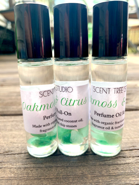 Oakmoss & Citrus Perfume Oil Roll-On - Scent Tree Studio