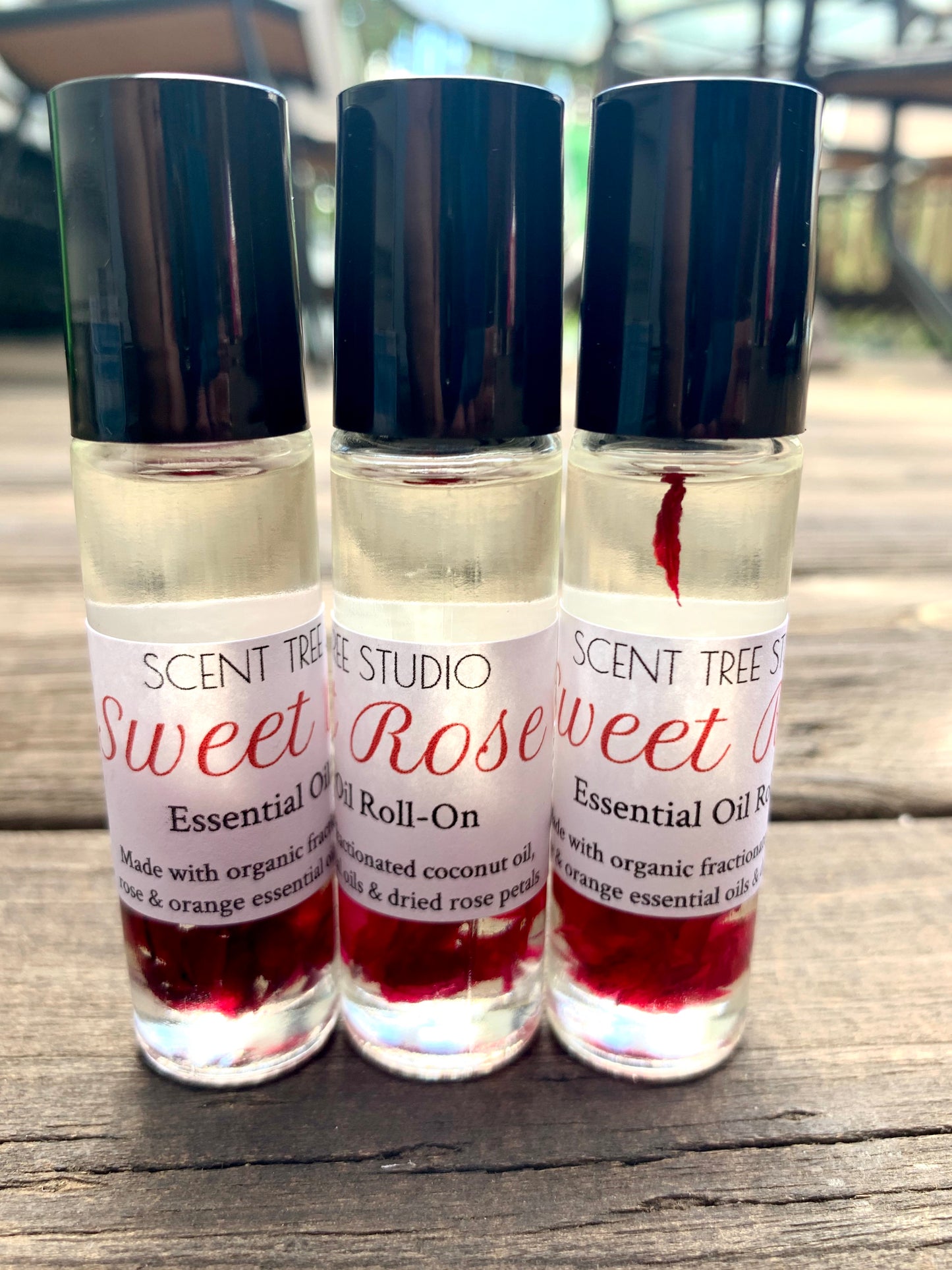 Sweet Rose Essential Oil Roll-On - Scent Tree Studio