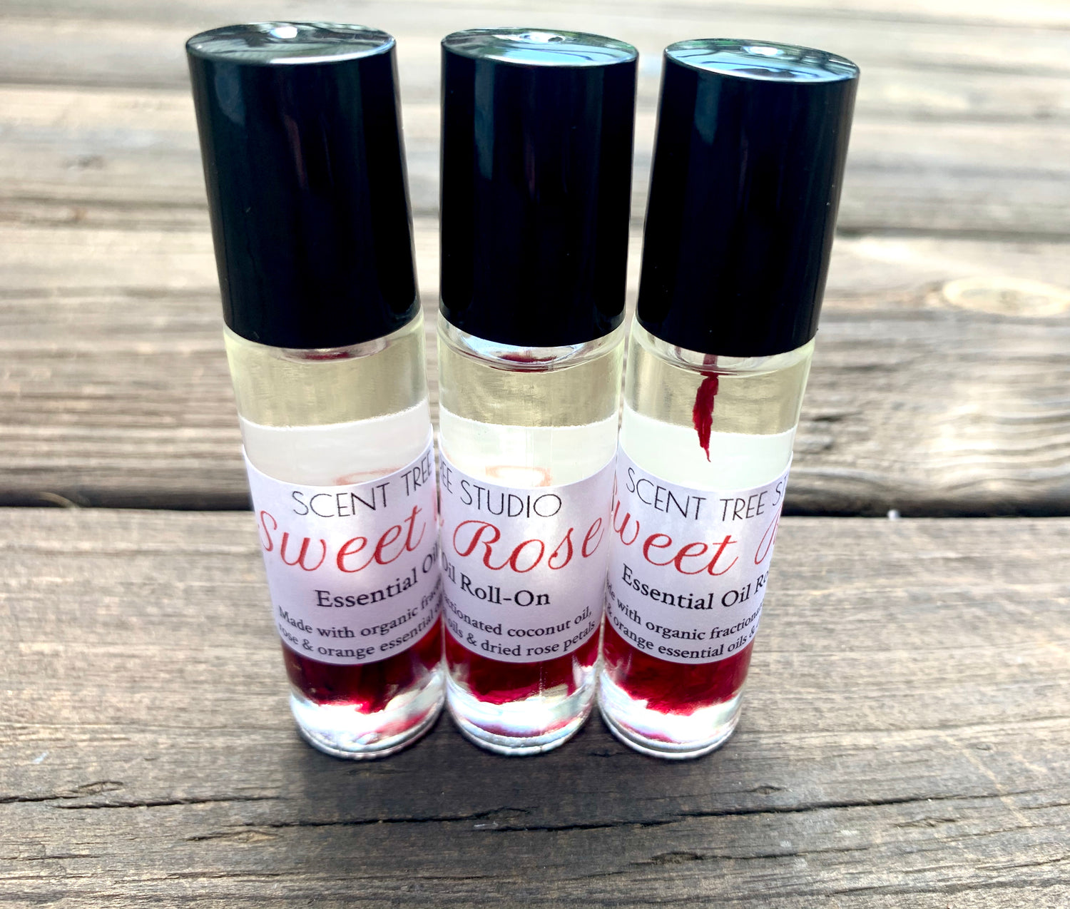 Sweet Rose Essential Oil Roll-On - Scent Tree Studio