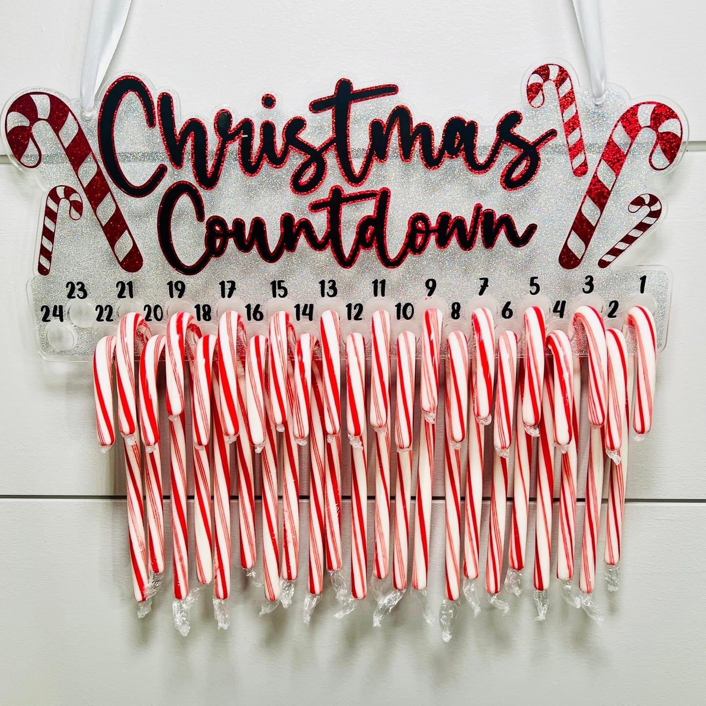 Christmas Candy Cane Countdown