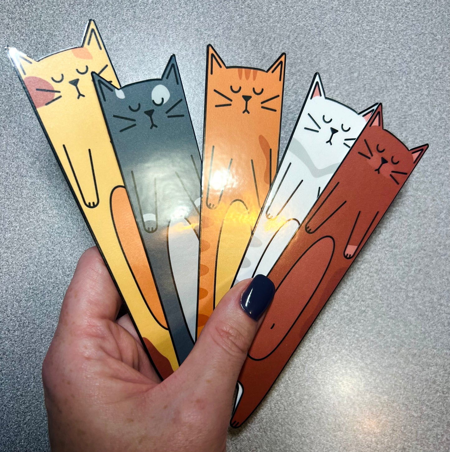 Cat Bookmarks (Set or Single)