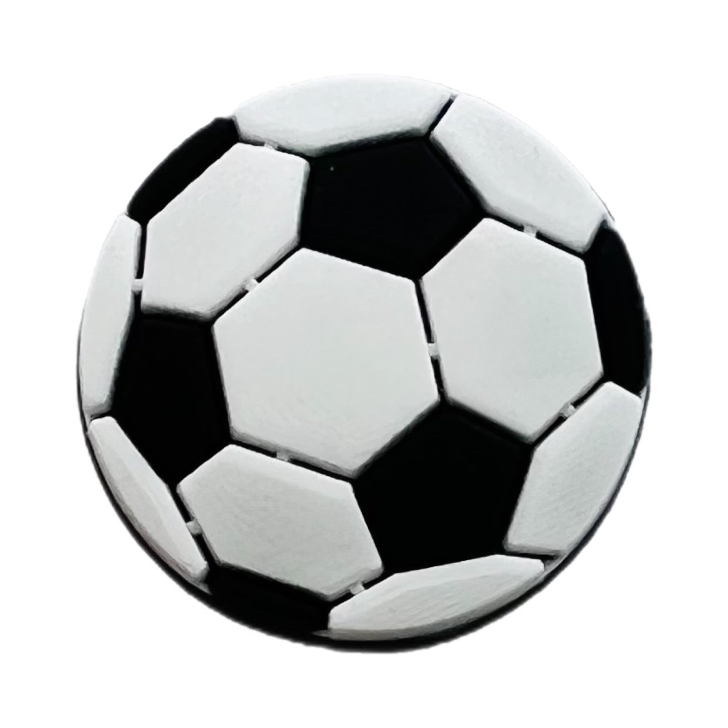 Soccer Ball Shoe Charm