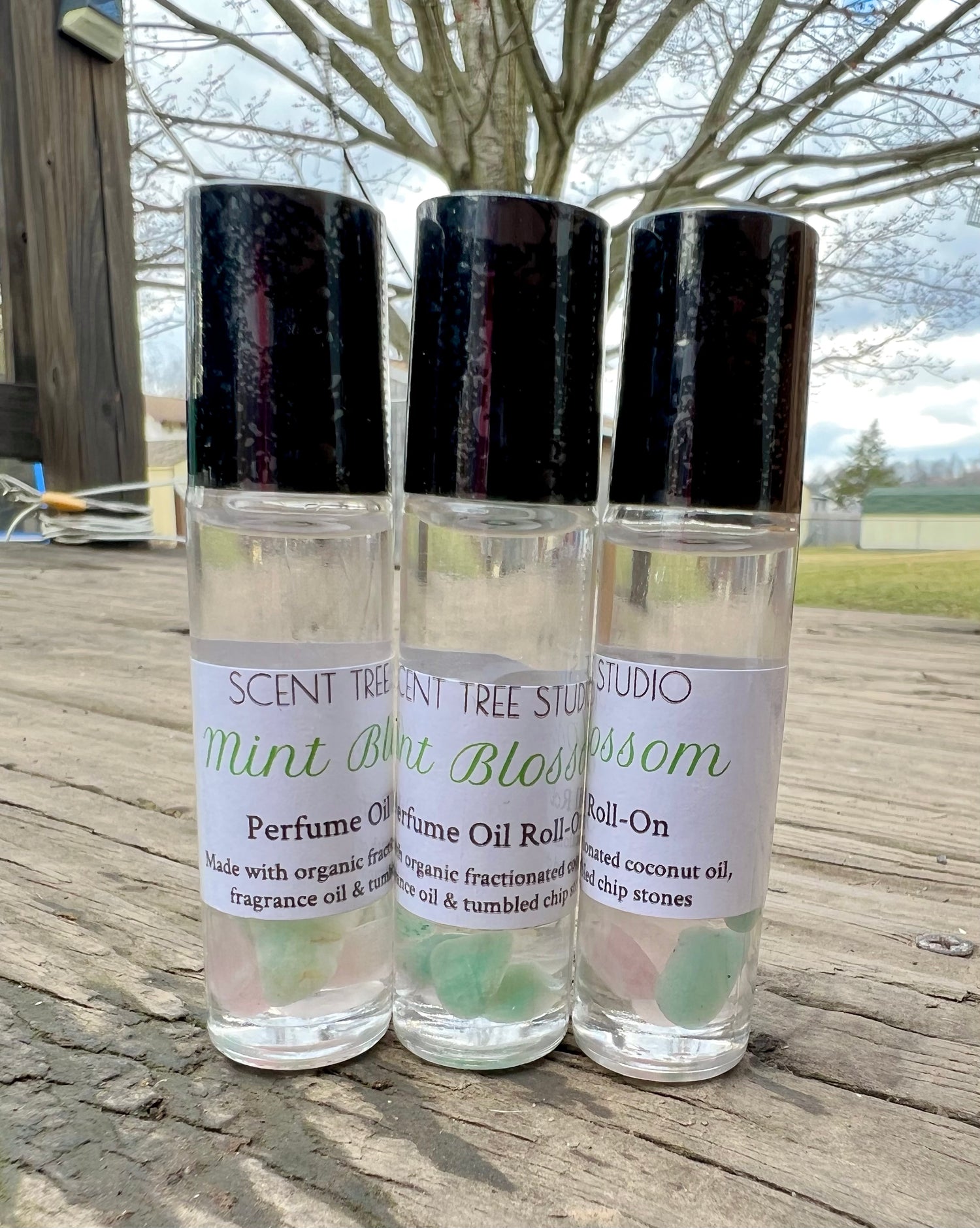 Mint Blossom Perfume Oil Roll-On - Scent Tree Studio