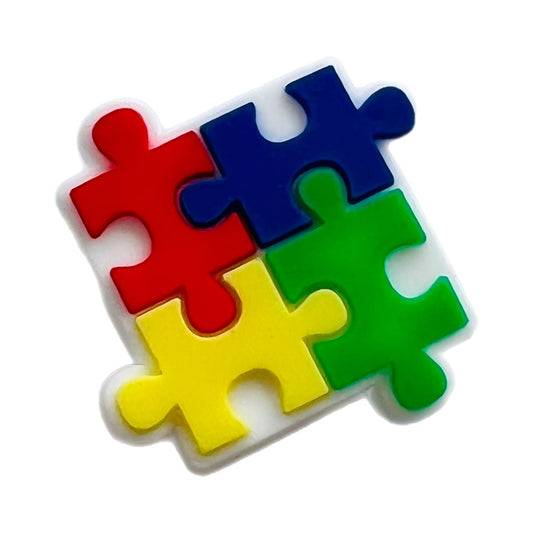Puzzle Piece Shoe Charm