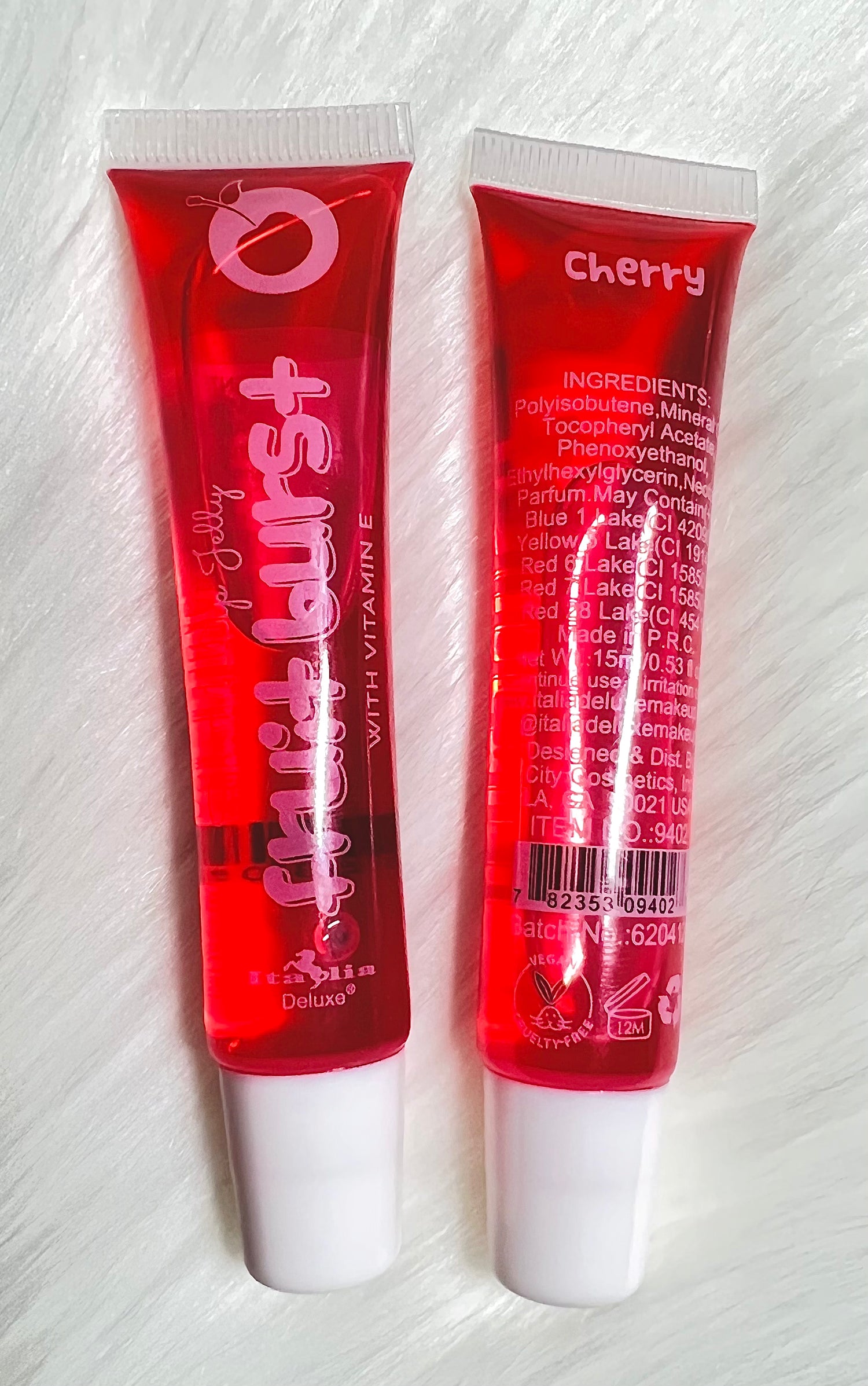 Fruit Burst Scented Lip Jelly Cherry Pit Designs