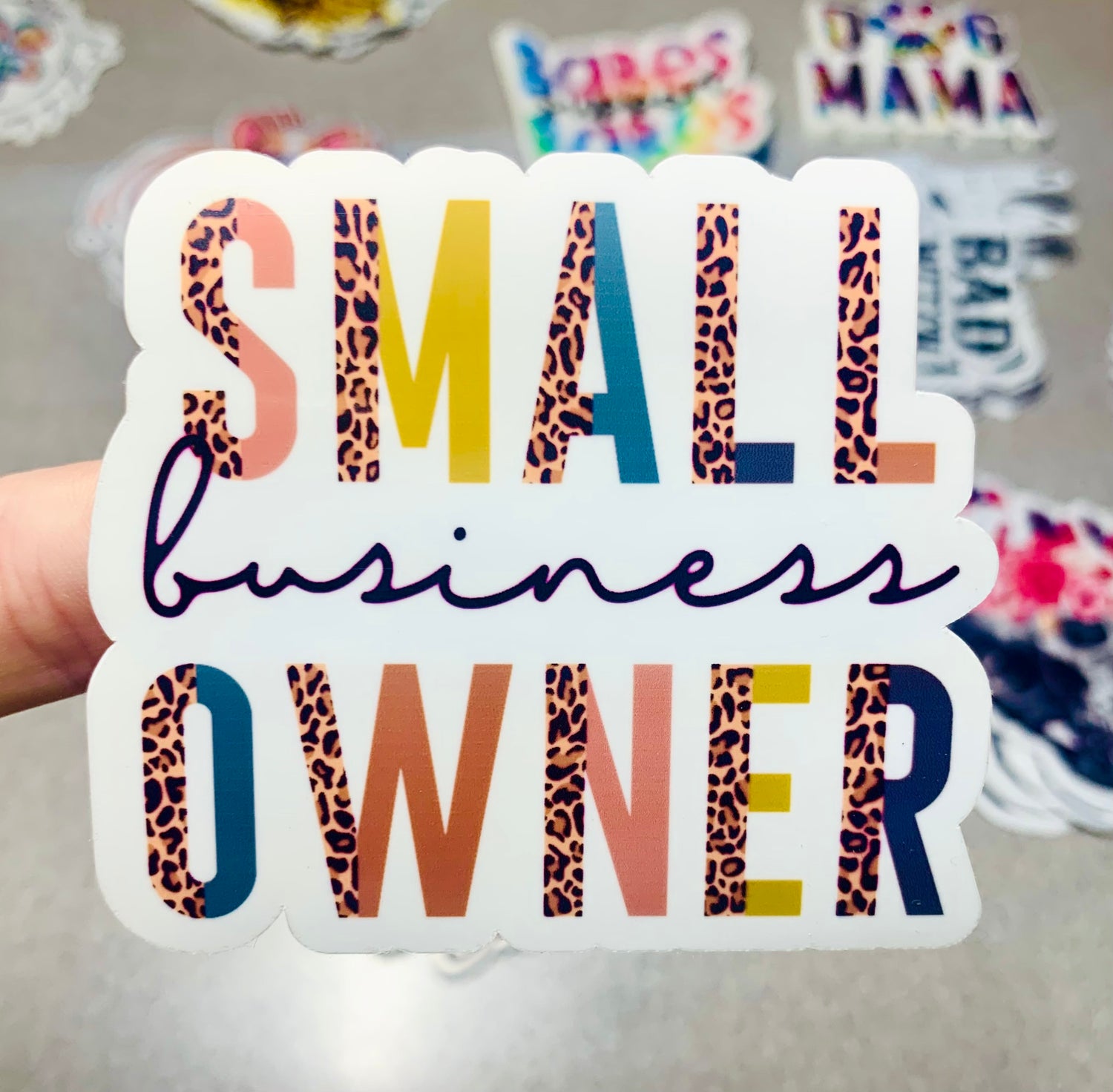 Small Business Owner Vinyl Sticker - Scent Tree Studio