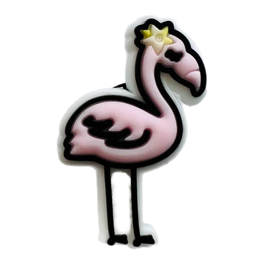Flamingo Shoe Charm