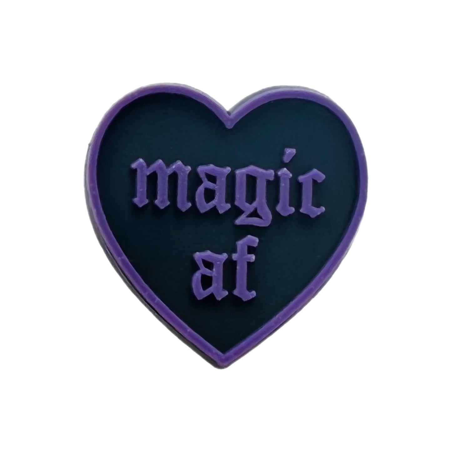 Magic AF Heart Shoe Charm