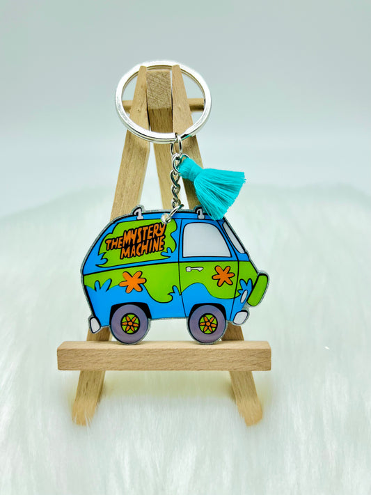 Mystery Machine Keychain - 2.5 Inch
