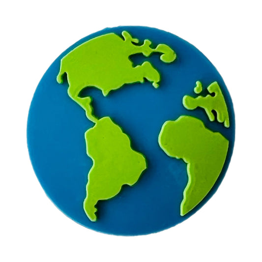 Planet Earth Shoe Charm