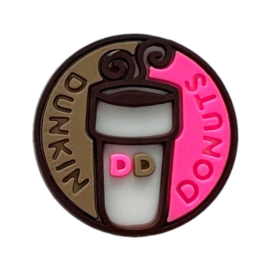 Dunkin Coffee Shoe Charm