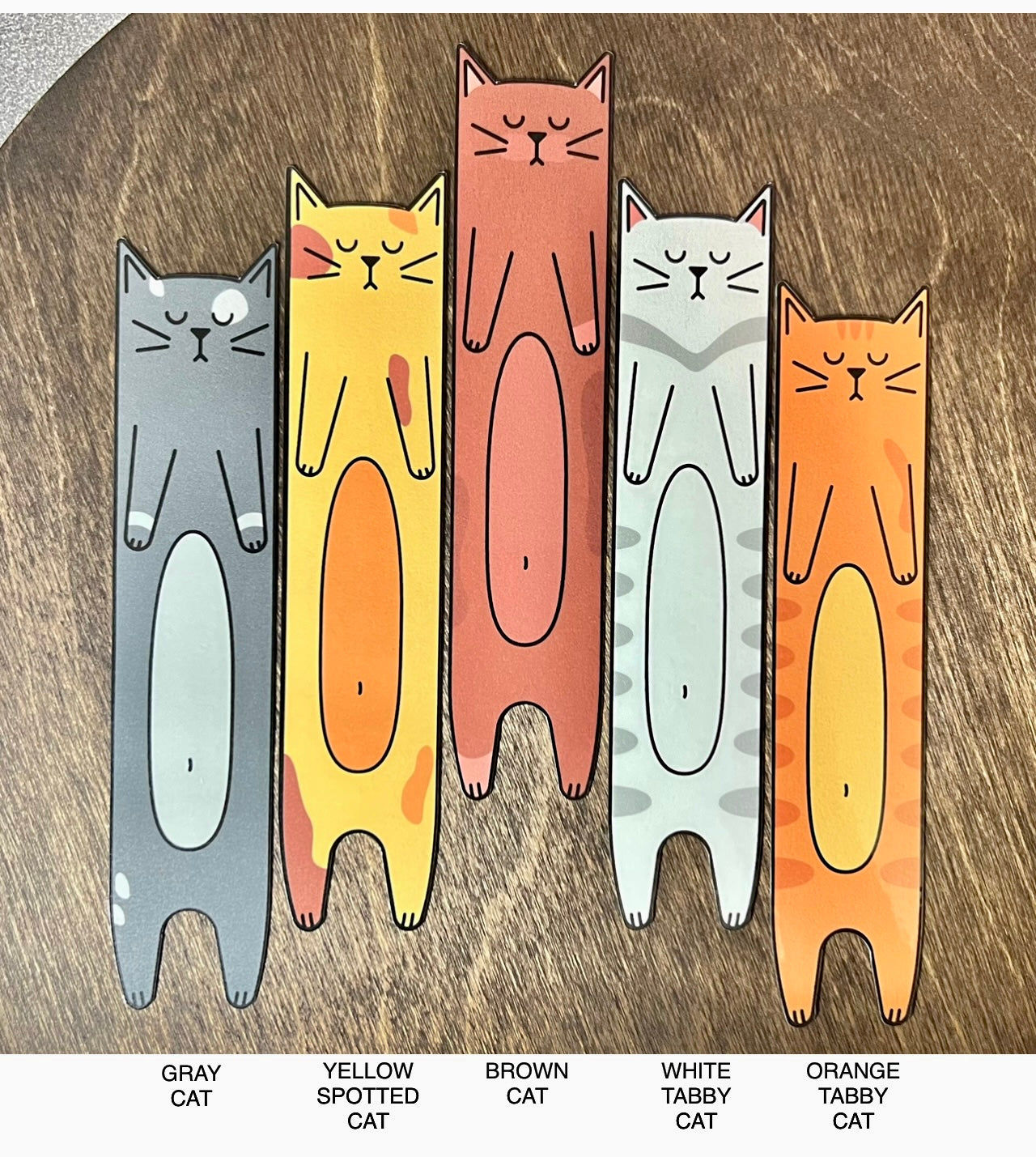 Cat Bookmarks (Set or Single)