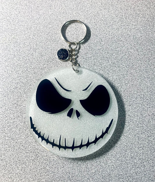 Jack Skellington Keychain - Glow in the Dark - Scent Tree Studio
