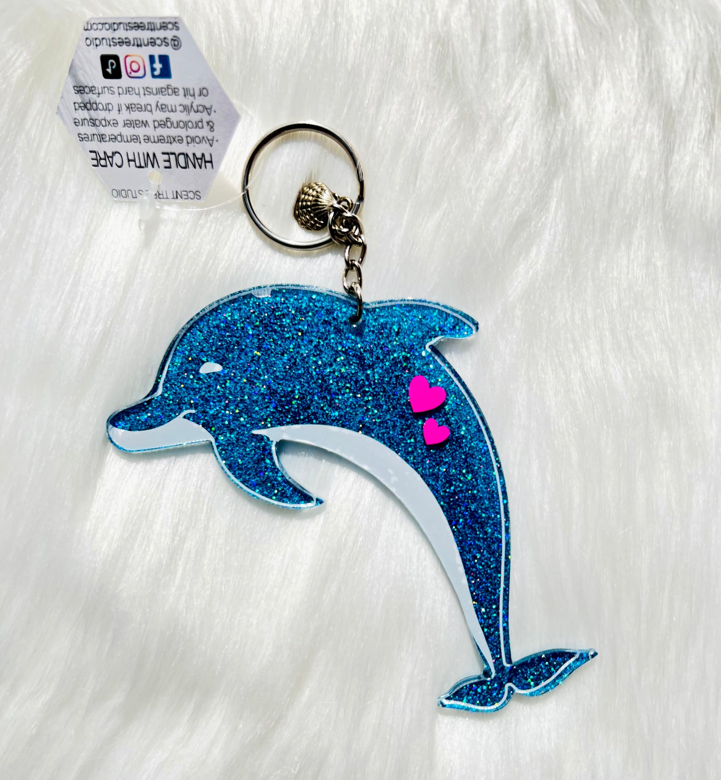 Dolphin Keychain - 3 Inch