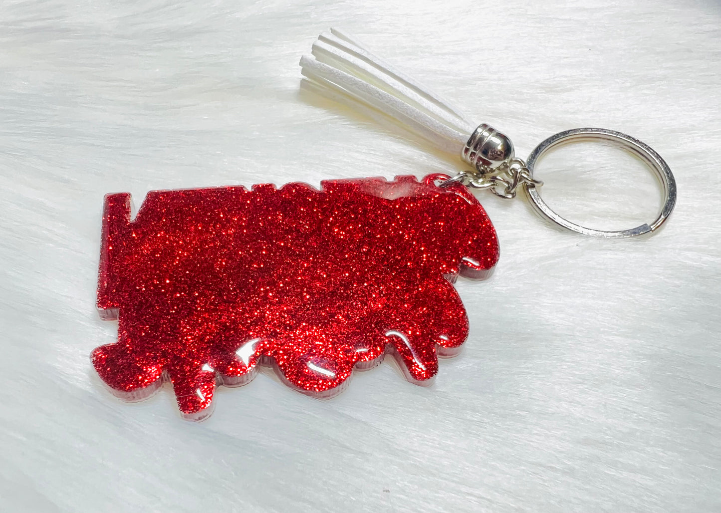 Chicken Mom Keychain - 3 Inch