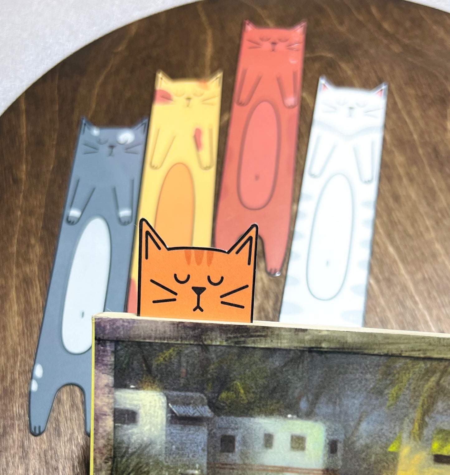 Cat Bookmarks (Set or Single)